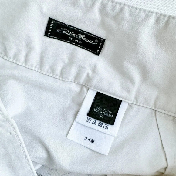 Eddie Bauer Cotton Sea Port Nantucket Motif Print Short Skirt  10 - Picture 6 of 8